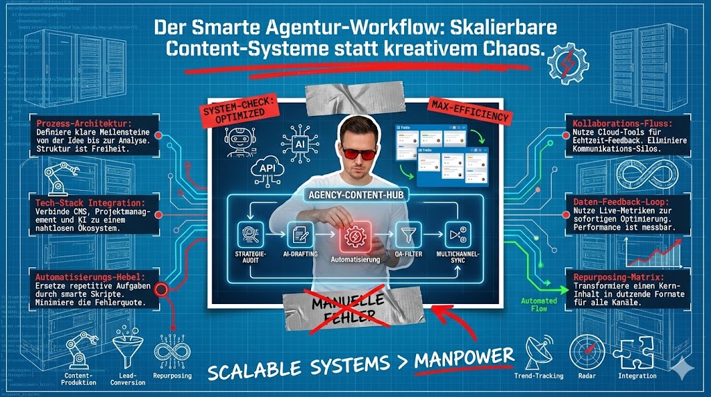 Wie sieht ein smarter Content-Workflow f&uuml;r Agentur aus?