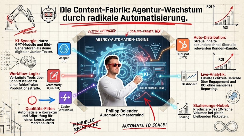 Wie kann ich meine Content-Erstellung als Agentur automatisieren?
