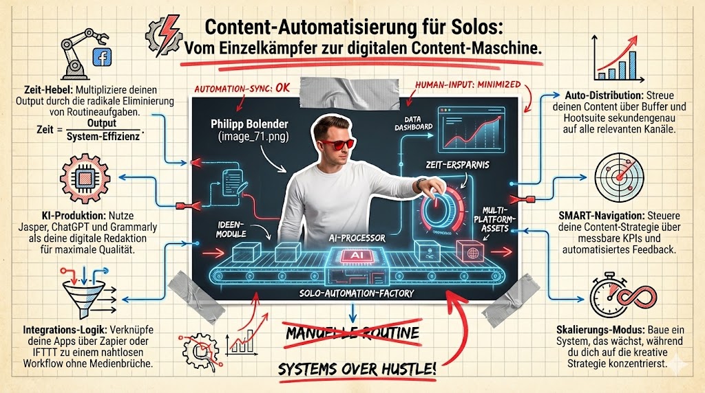 Wie kann ich meine Content-Erstellung als Soloselbstst&auml;ndiger automatisieren?