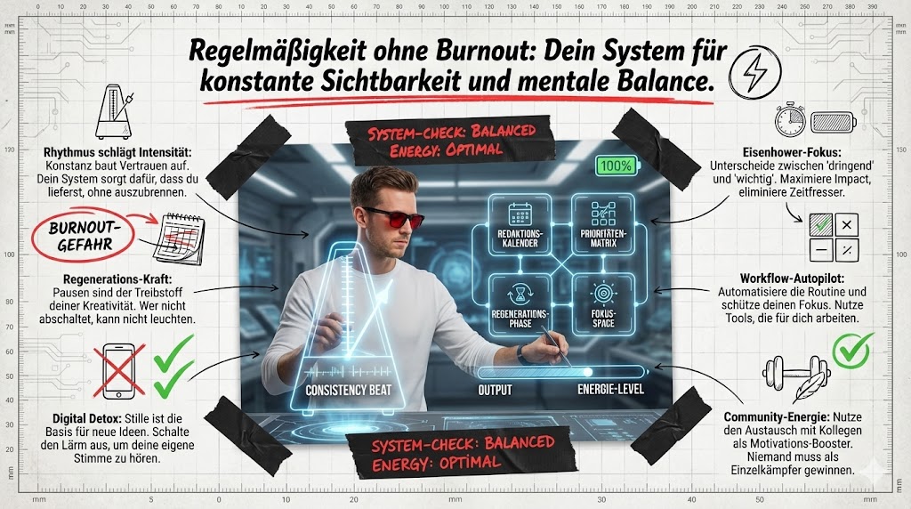 Wie schaffe ich es als Freelancer, jede Woche zu ver&ouml;ffentlichen &ndash; ohne auszubrennen?