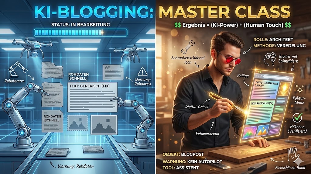 Welche KI-Tools sparen beim Bloggen wirklich Zeit (ohne Mist-Ergebnis)? Welche KI-Tools sparen beim Bloggen wirklich Zeit (ohne Mist-Ergebnis)?