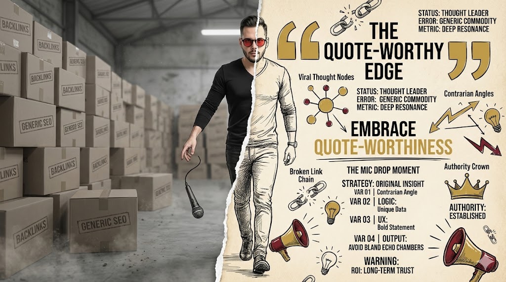 What is "Quote-Worthiness" and why is it the new backlink in the age of AI?