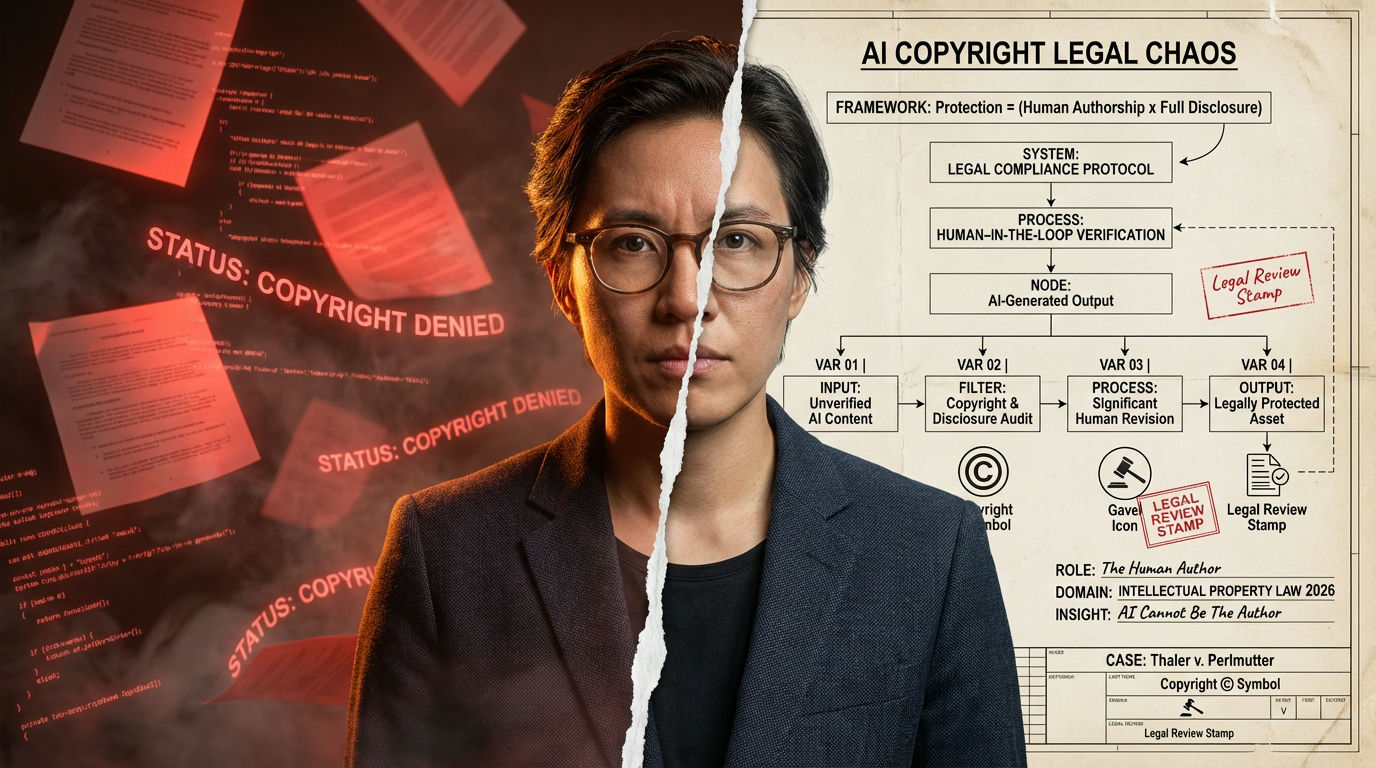 AI Content Copyright Chaos: 5 Legal Traps to Avoid in 2026