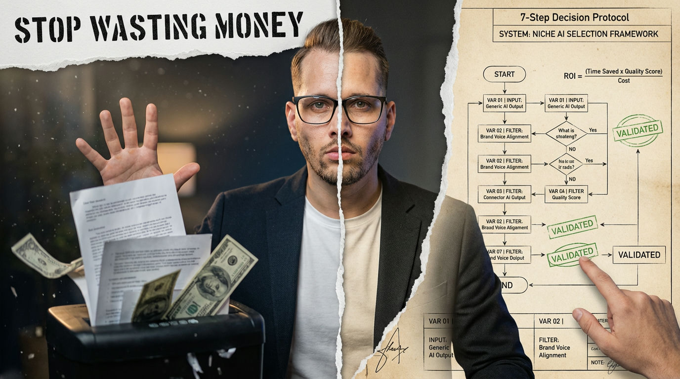 Stop Wasting Money! Choose Your Niche AI Tool in 7 Steps (2026)